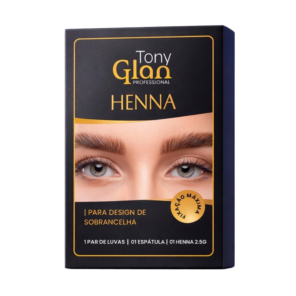 Henna TonyGlan - CASTANHO MÉDIO